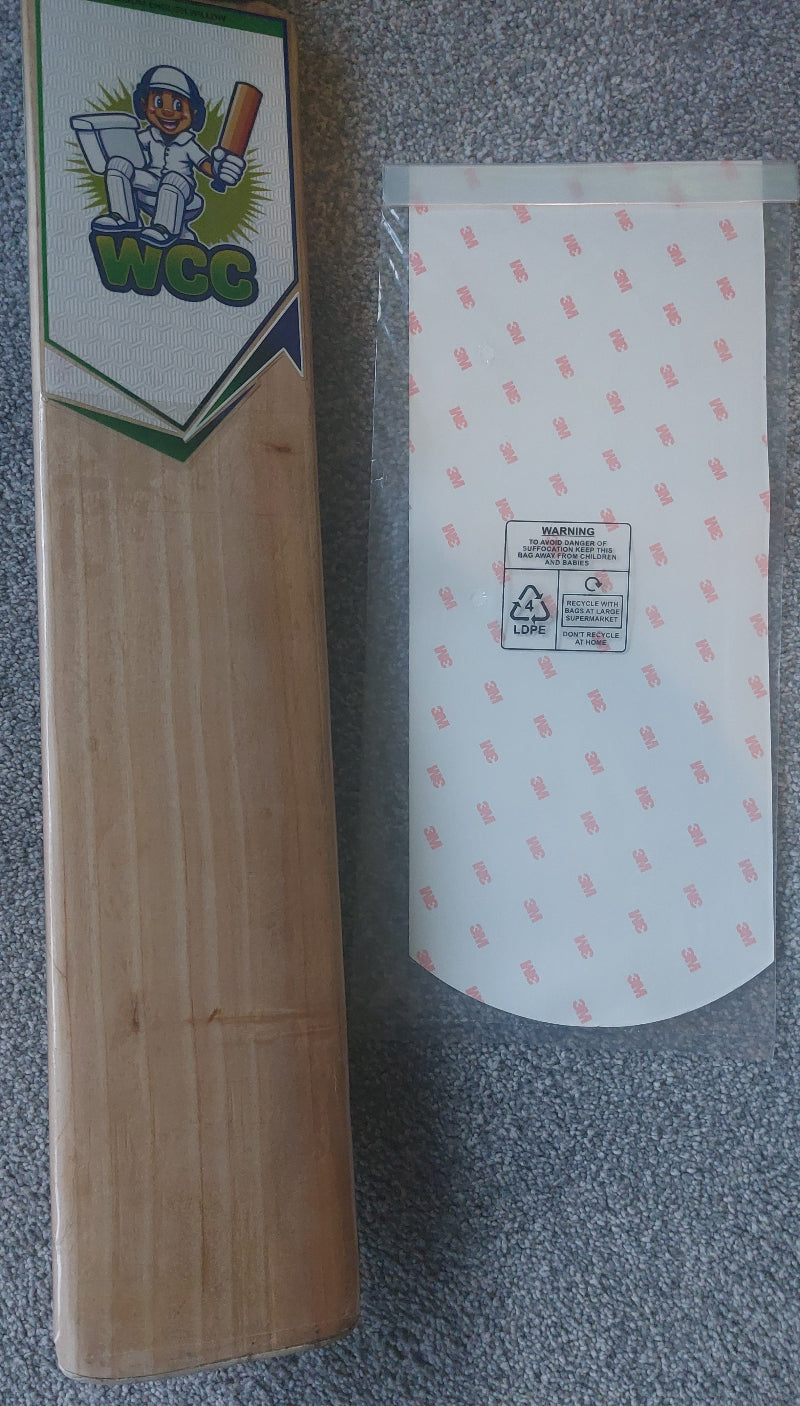 3M Cricket Bat and Anti-Scuff Sheet
