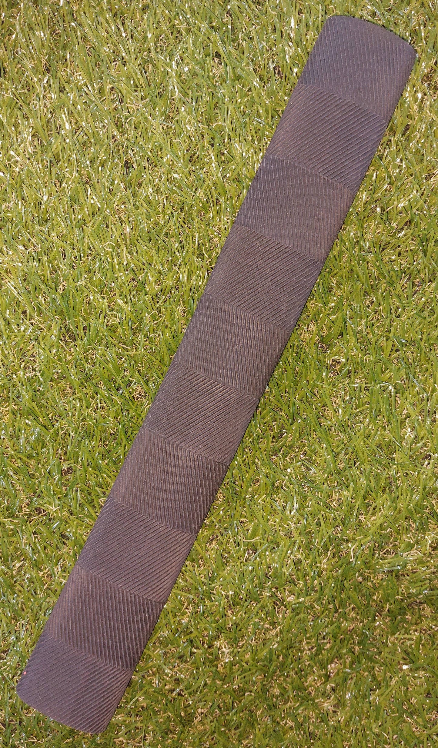 Black Chevron Cricket Bat Grip