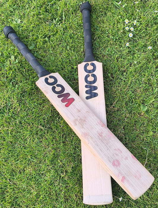 WC Cricket Cricket Bat Stickers Front