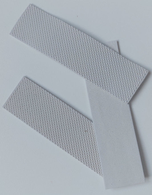 WC Cricket cricket bat toe guard white adhesive textured strips for bat repair and restoration