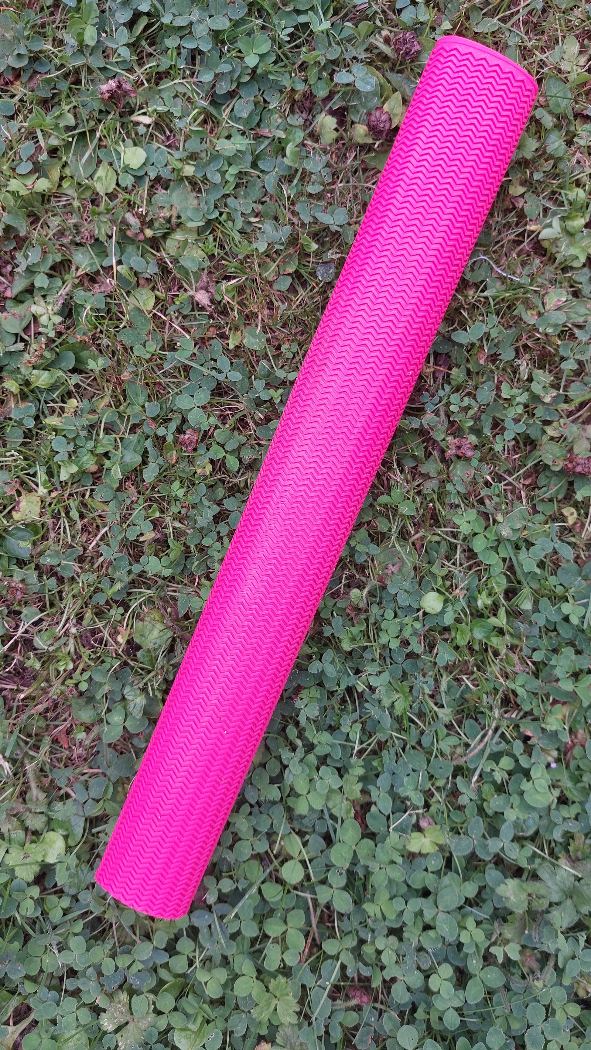 WC Cricket pink chevron cricket bat grip roll for cricket bat restoration offering improved grip and comfort