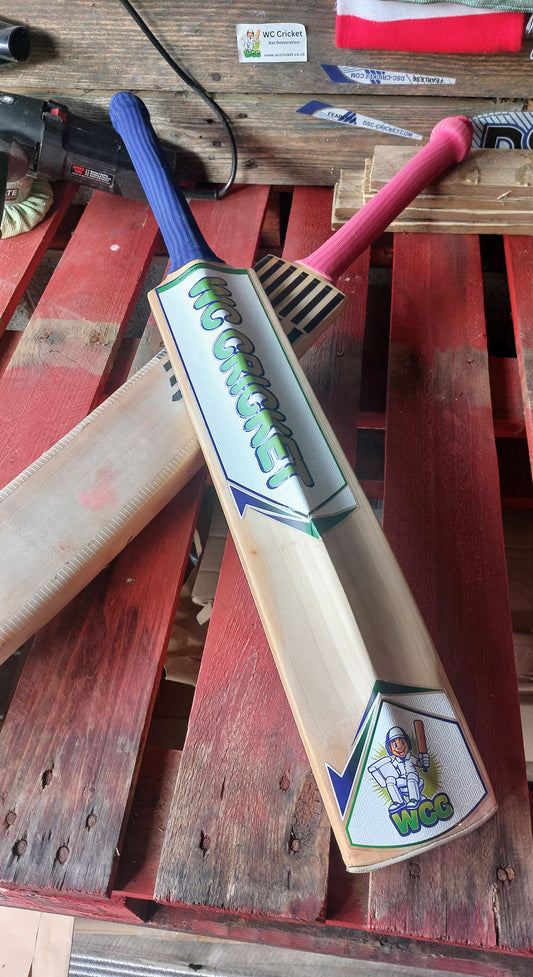 WC Cricket branded cricket bat
