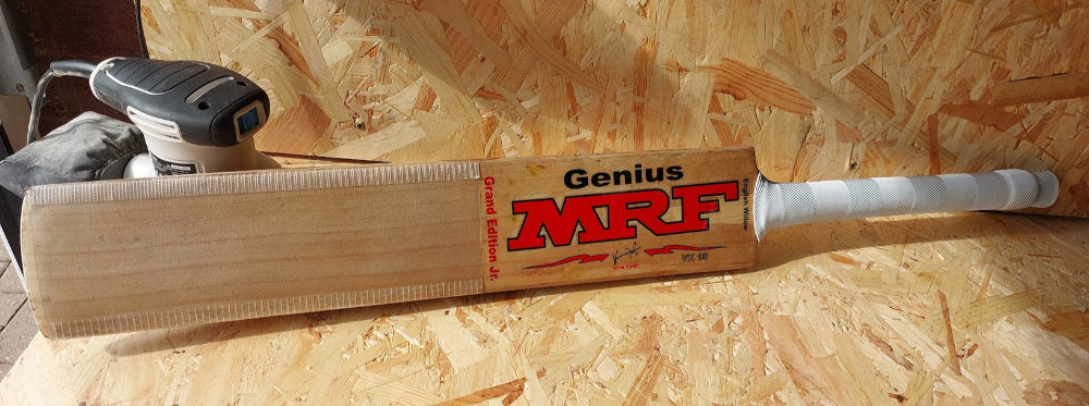 MRF Grand Edition Cricket Bat Front of the Bat
