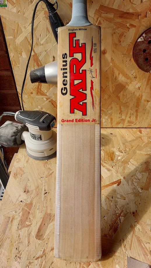 MRF Grand Edition Cricket Bat Front Face