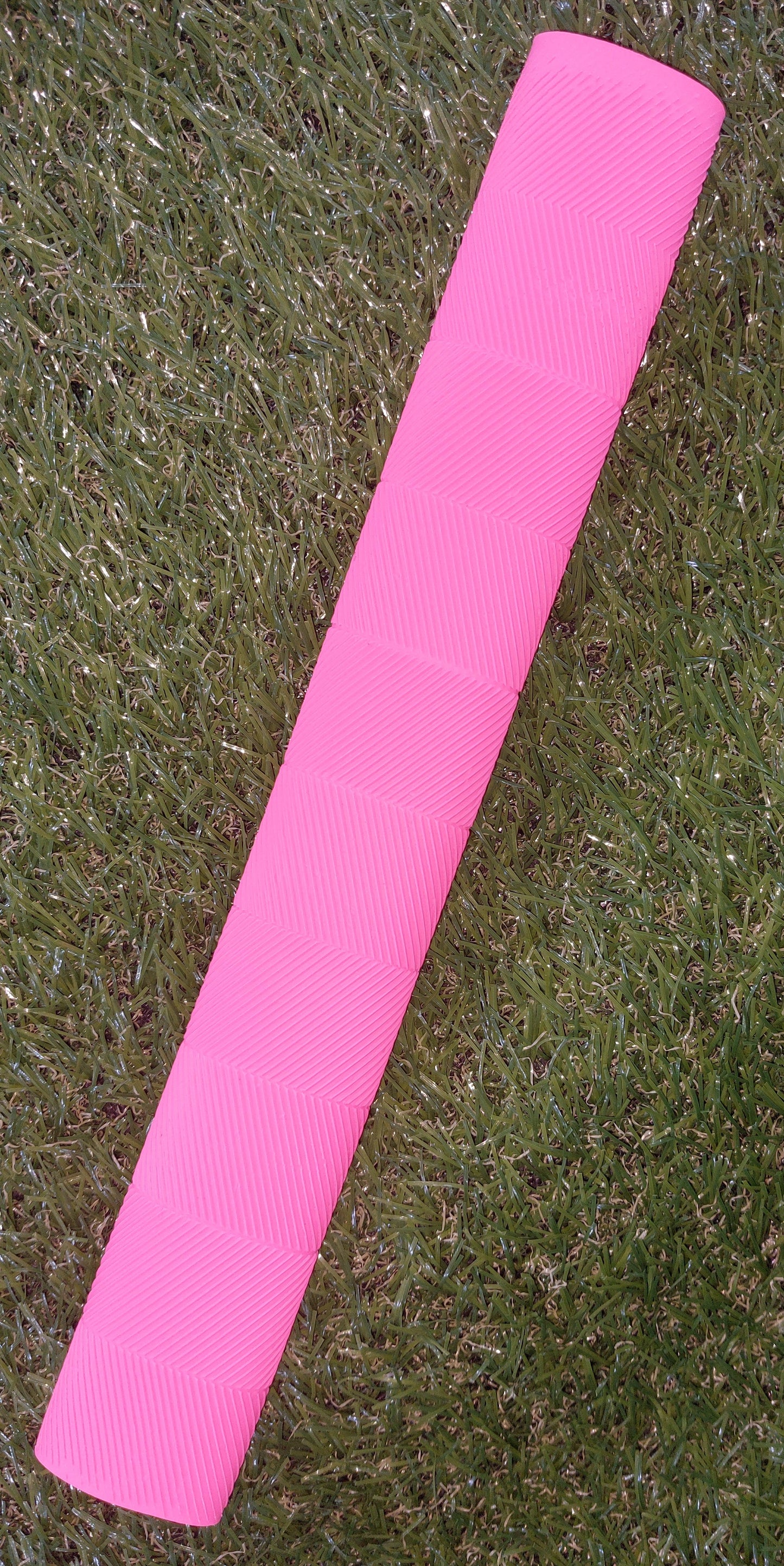 Pink Chevron Cricket Bat Grip