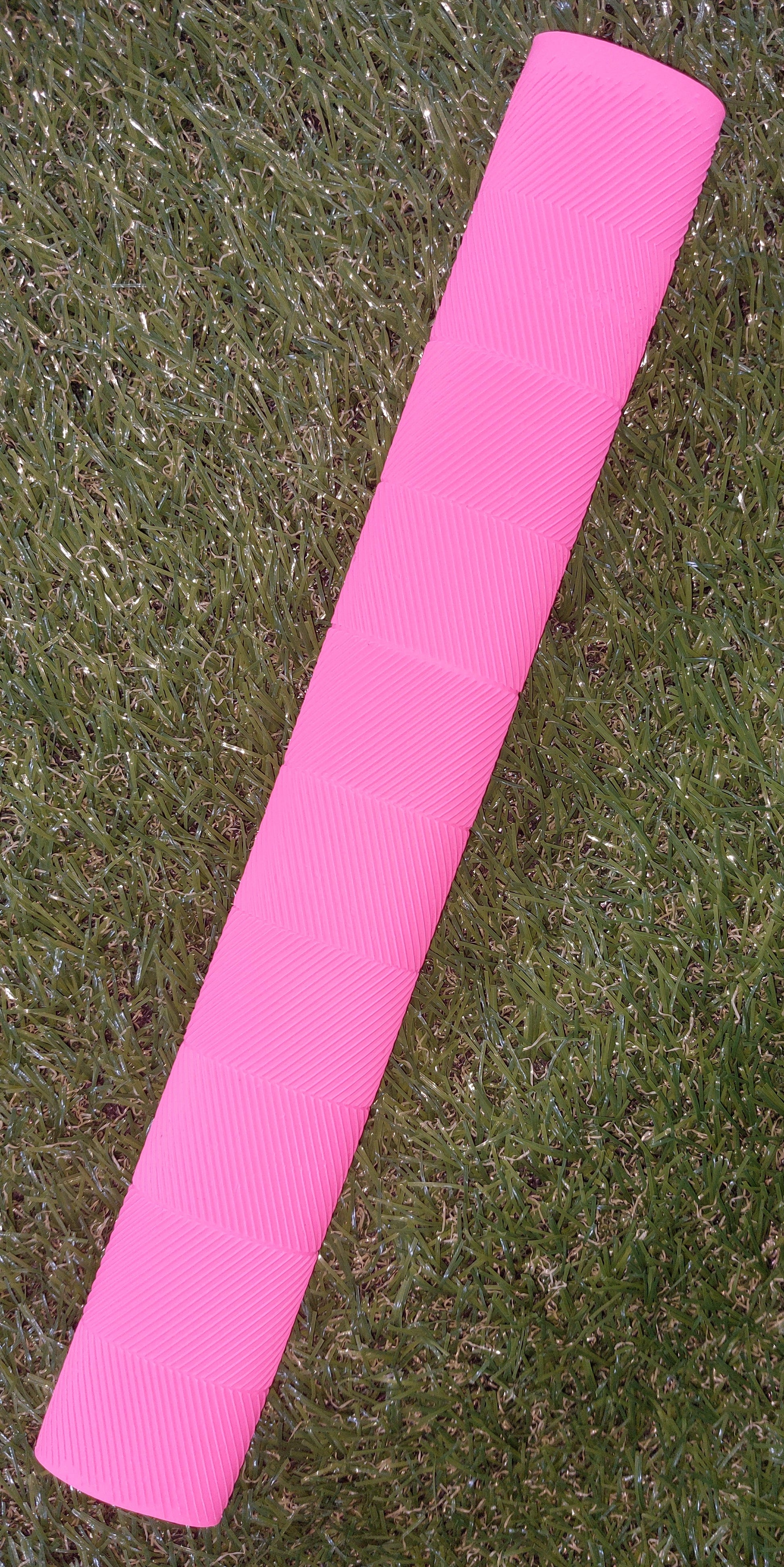 Pink Chevron Cricket Bat Grip