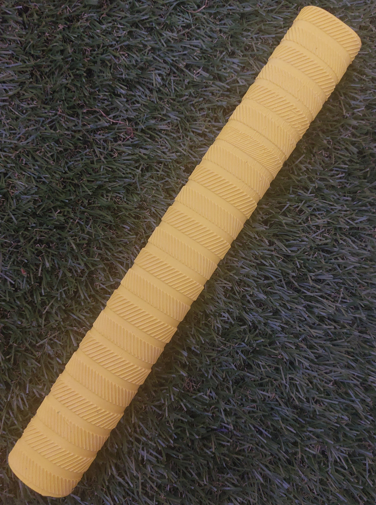 Yellow Ring Chevron Cricket Bat Grip