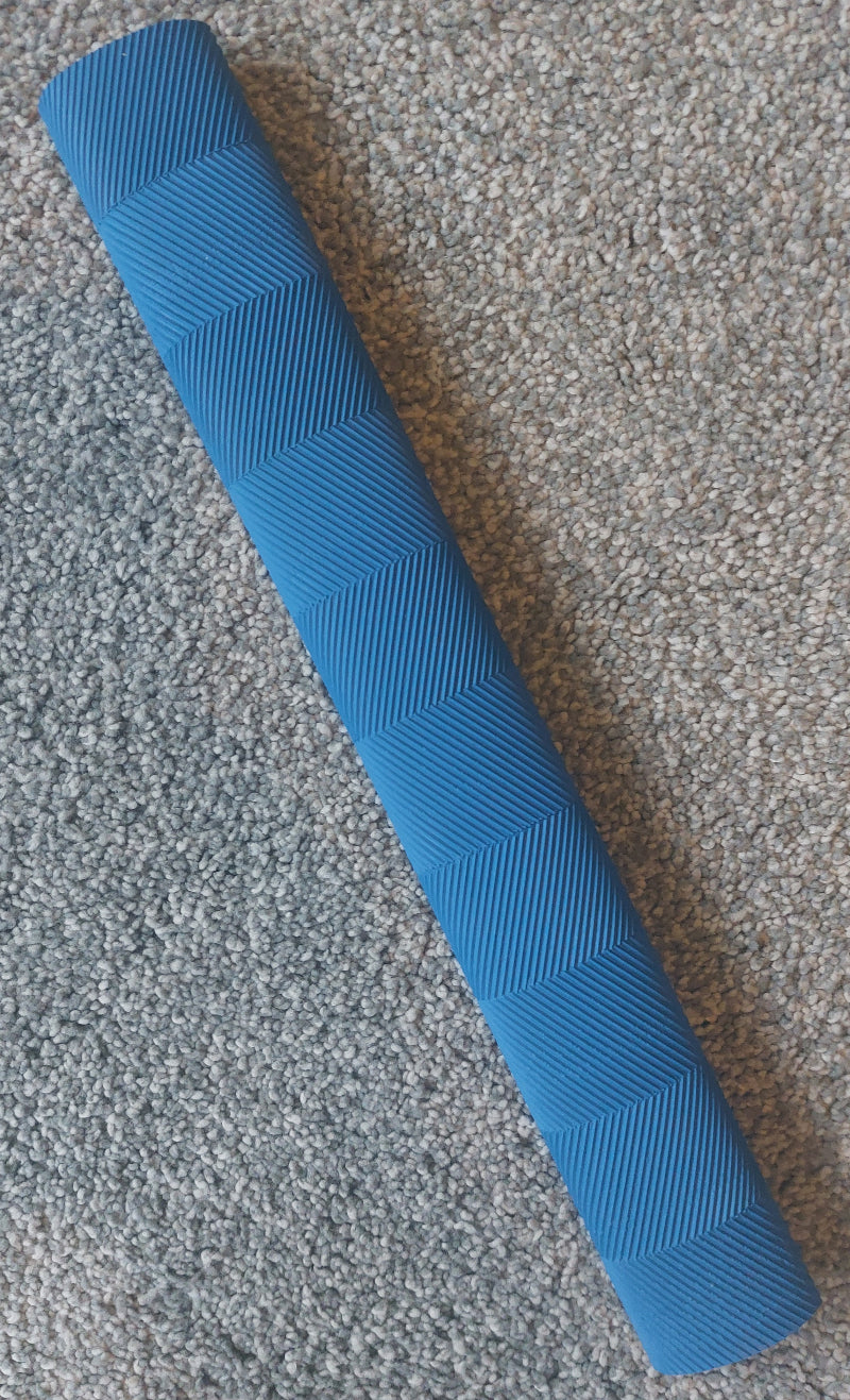Blue Chevron Cricket Bat Grip